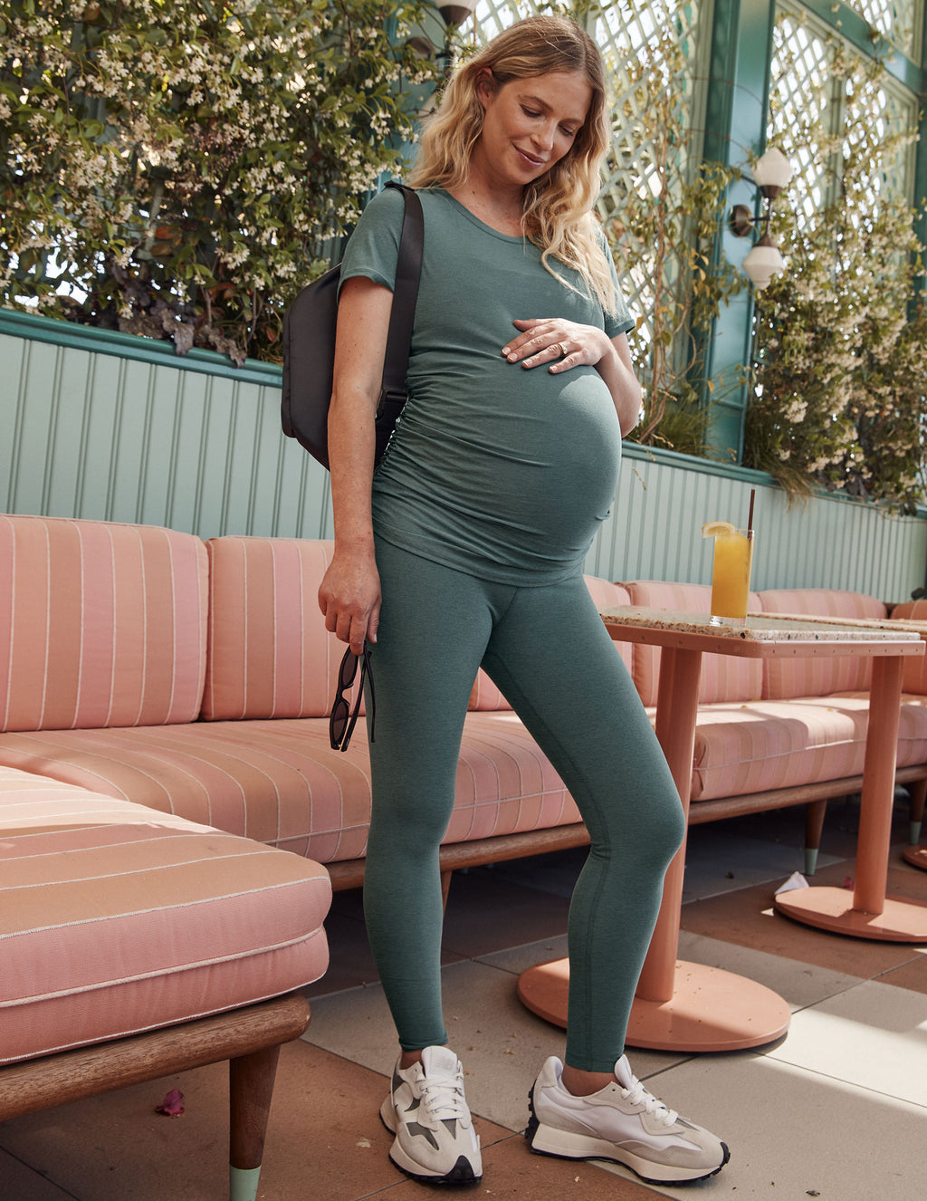 High Waist Yoga Pants Pregnancy Leggings Skinny Maternity