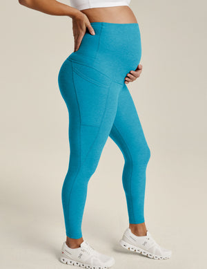 Spacedye Love the Bump Maternity Pocket Midi Legging