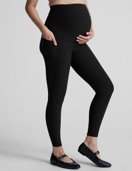 Leggings De Maternité Flare En Coton Bio | Essentiels De Maternité