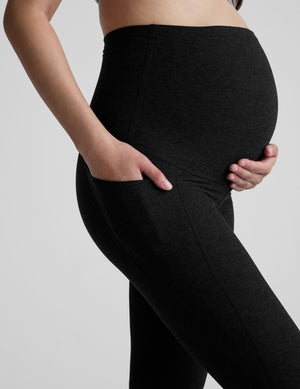 Spacedye Love the Bump Maternity Pocket Midi Legging Beyond Yoga