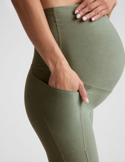 Spacedye™ Love the Bump Maternity Pocket Midi Legging