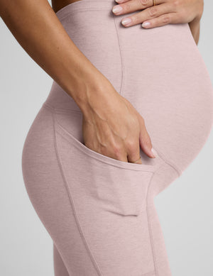 Spacedye Love the Bump Maternity Pocket Midi Legging
