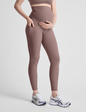 Spacedye Love the Bump Maternity Pocket Midi Legging