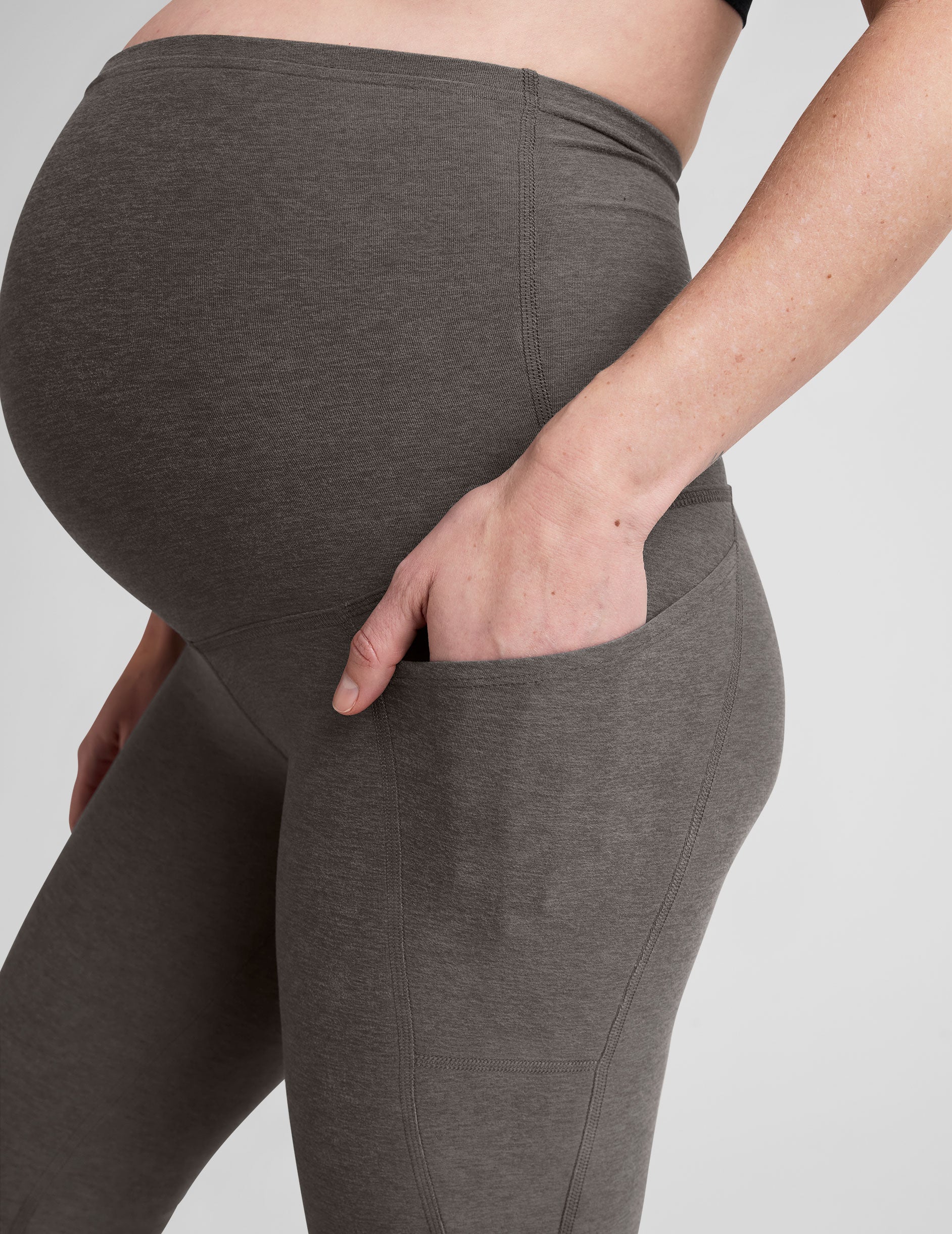 Spacedye Love the Bump Maternity Pocket Midi Legging | Beyond Yoga