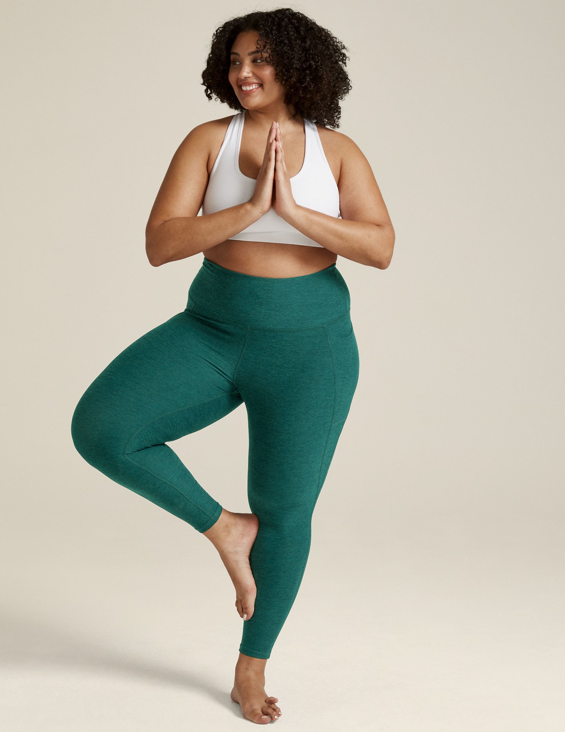 Buy Blue Leggings for Women by Plus Size Online | Ajio.com