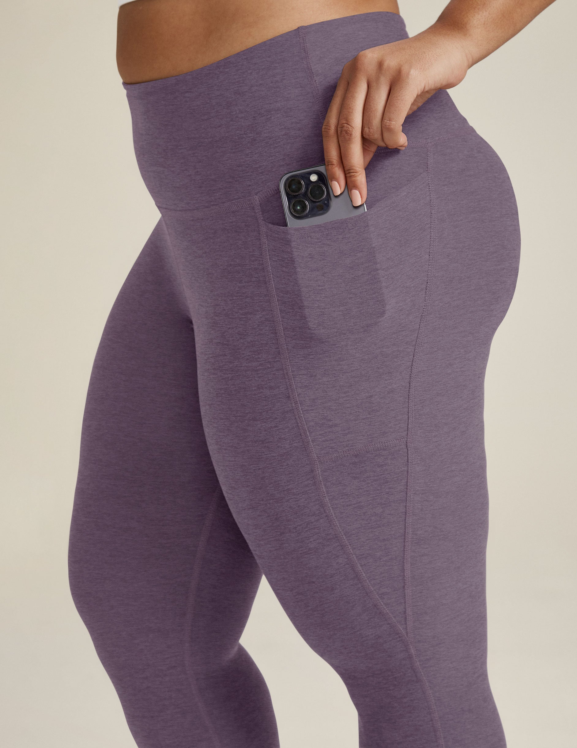 Spacedye Out Of Pocket High Waisted Midi Legging Image 9
