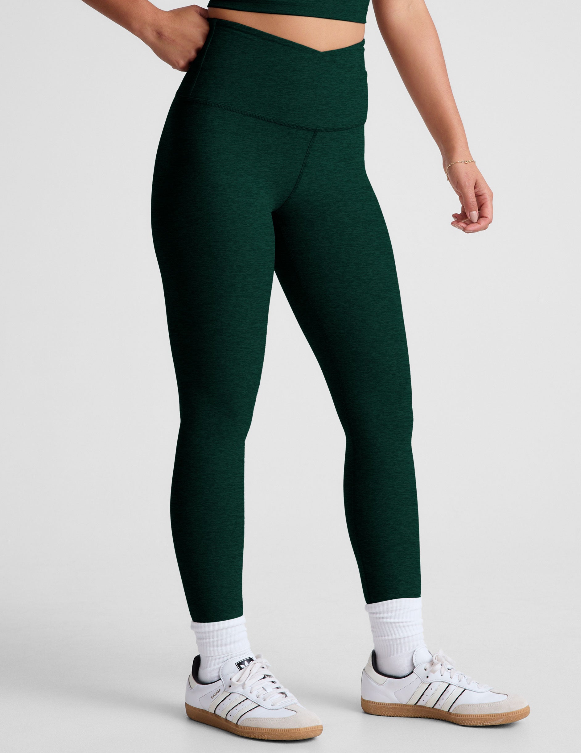 Spacedye At Your Leisure High Waisted Midi Legging