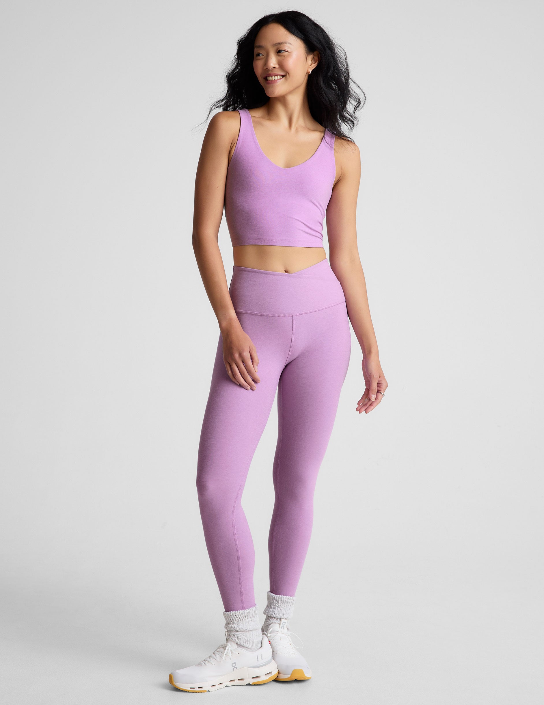 Spacedye At Your Leisure High Waisted Midi Legging