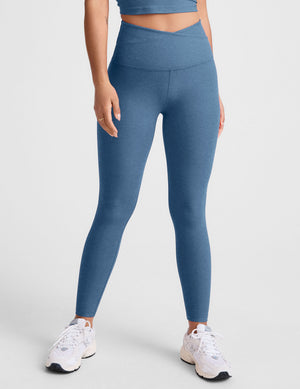 Spacedye At Your Leisure High Waisted Midi Legging