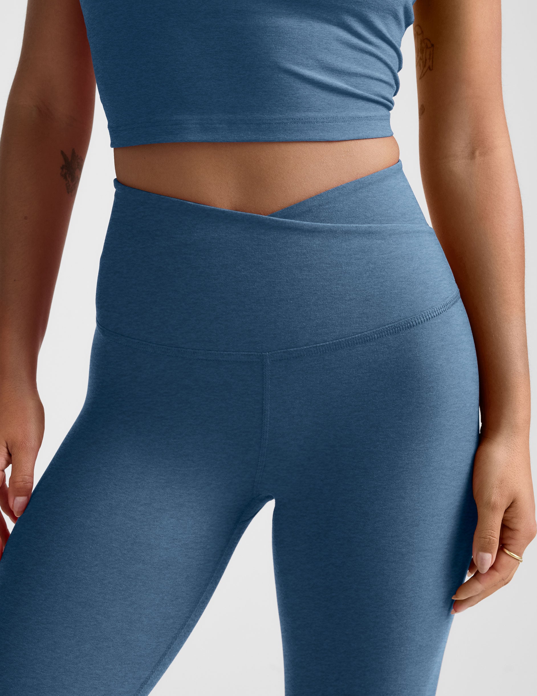 Spacedye At Your Leisure High Waisted Midi Legging