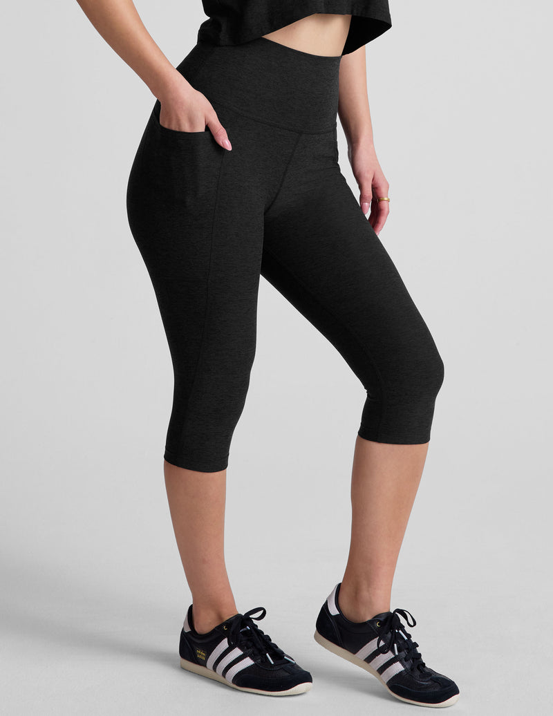 Spacedye™ High Waisted Pocket Pedal Pusher Legging