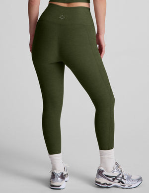 Spacedye Out Of Pocket High Waisted Capri Legging