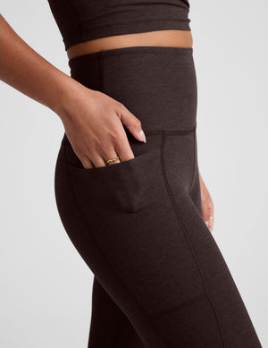 Spacedye Out Of Pocket High Waisted Capri Legging