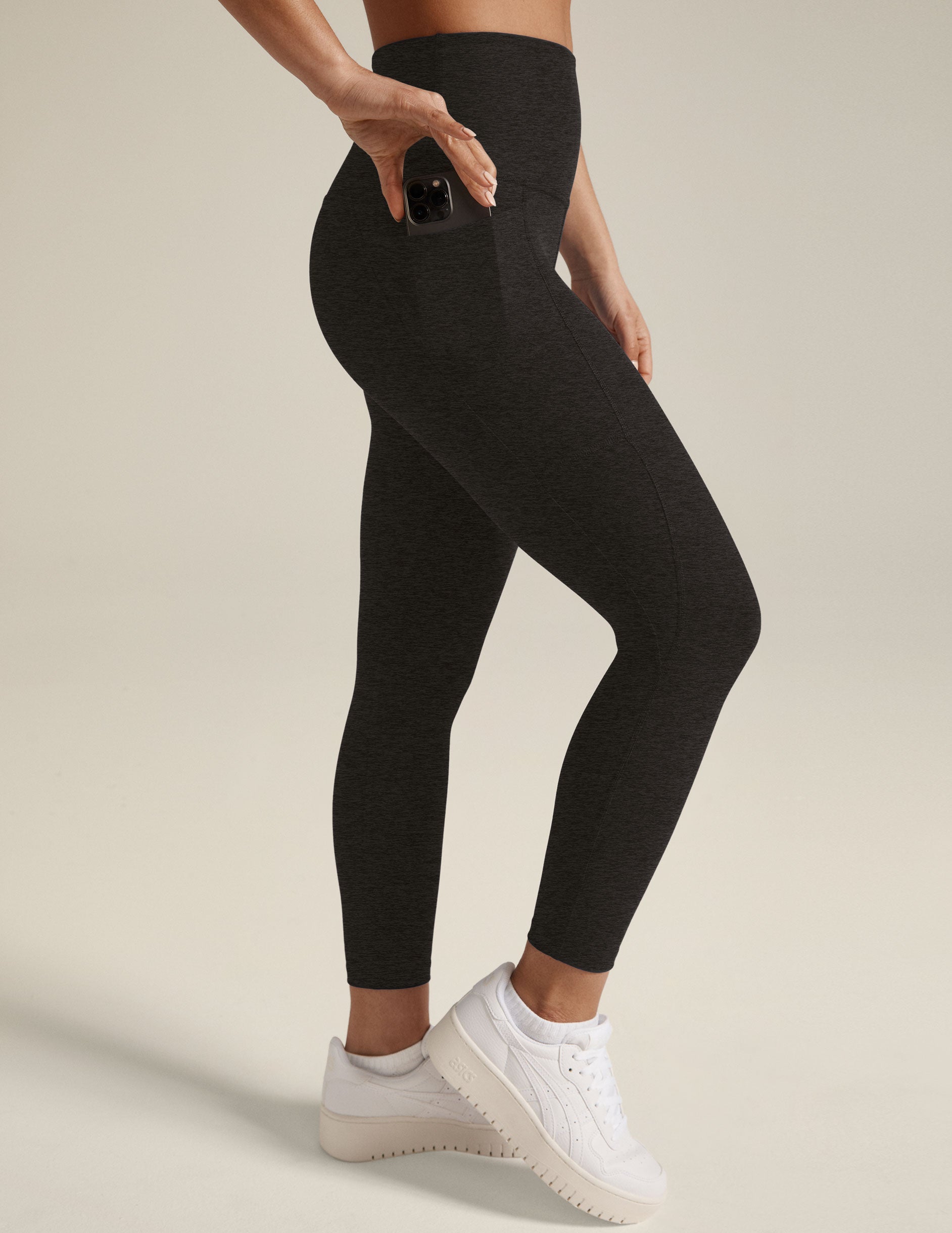 Premium Capri Pocket Yoga Leggings | Stomach Compression – Jolie Vaughan  Mature Women's Online Clothing Boutique