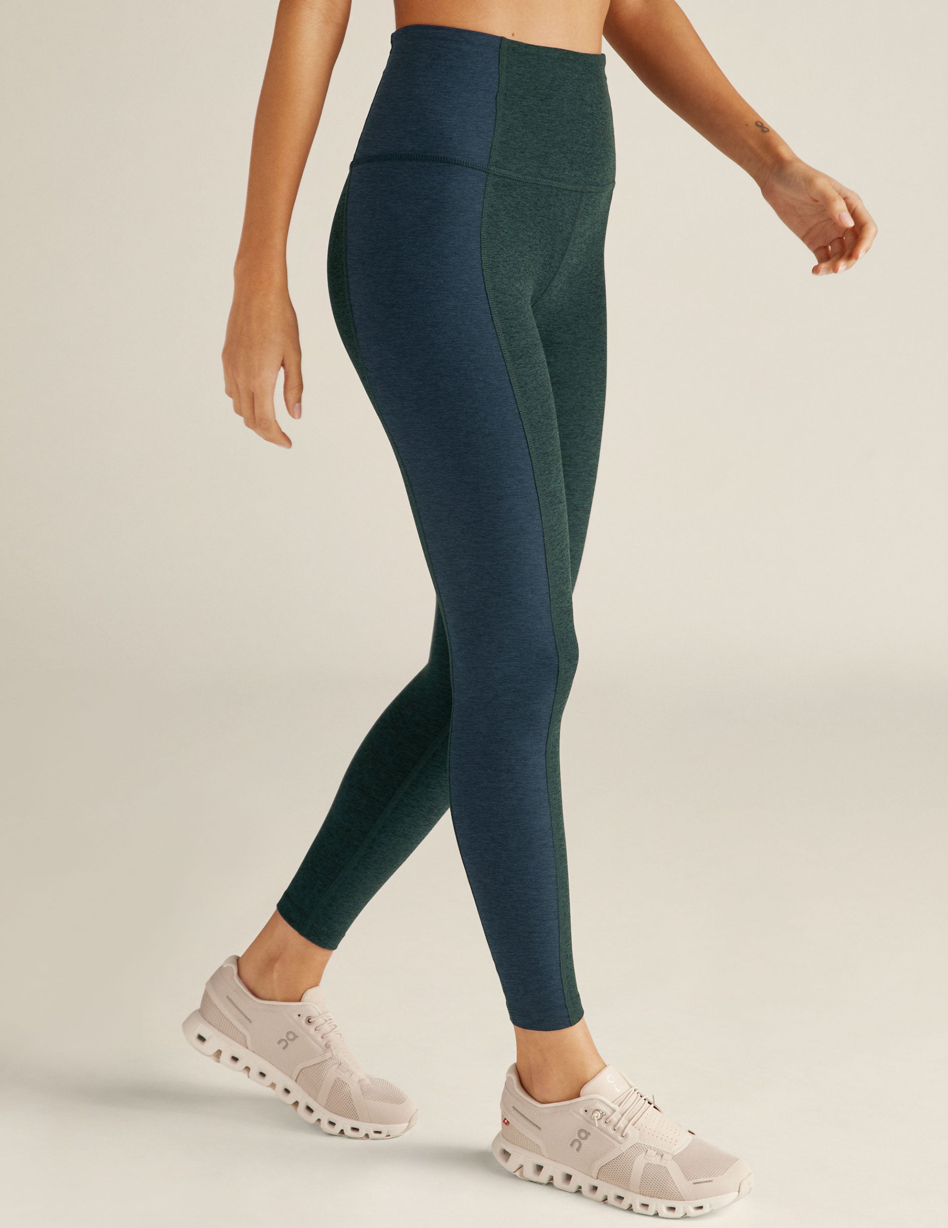 Buy WEEKEND WORKOUT HUGGED FIT OLIVE GREEN YOGA PANTS for Women Online in  India