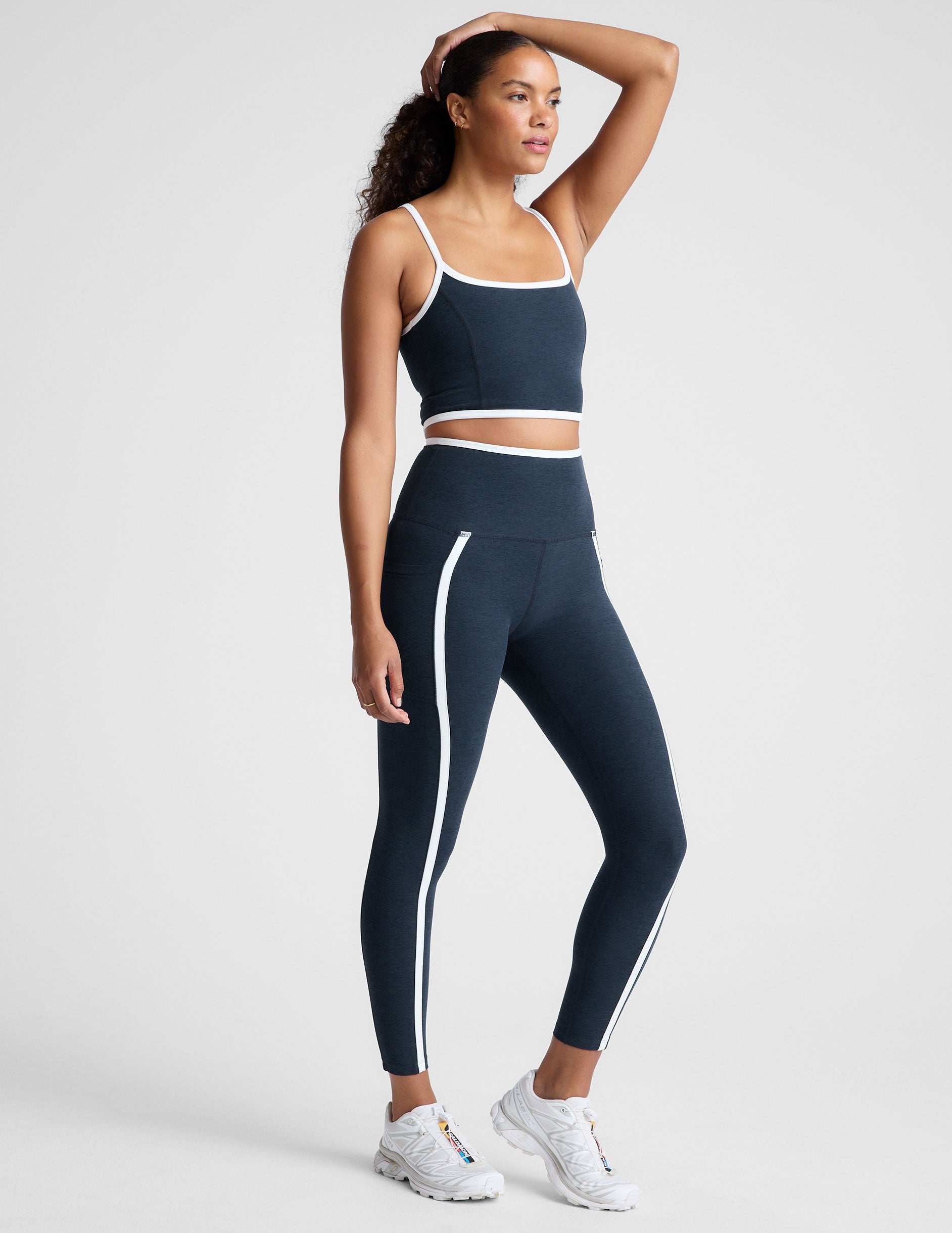 Spacedye New Moves High Waisted Midi Legging