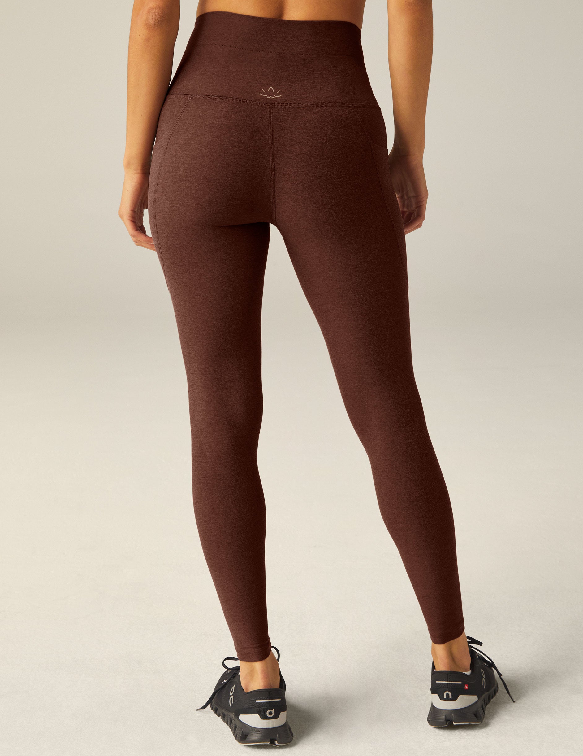 Brown yoga leggings hotsell