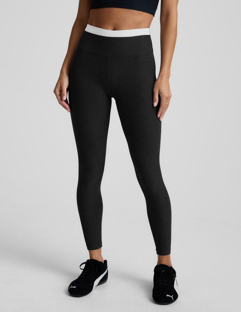 Spacedye™ Layered High Waisted Midi Legging