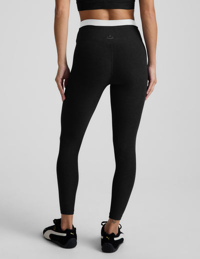 Spacedye™ Layered High Waisted Midi Legging