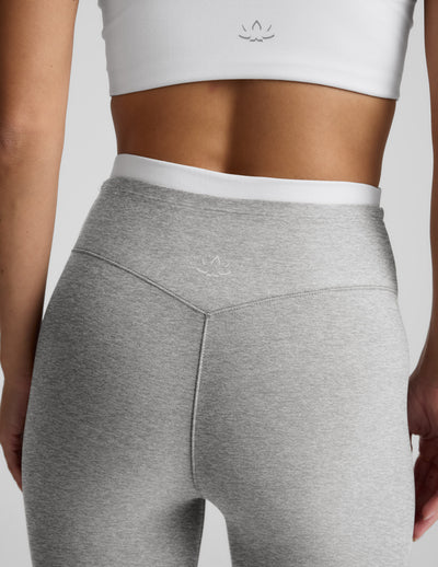 Spacedye™ Layered High Waisted Midi Legging