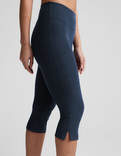Spacedye™ Mid-Rise Slit Pedal Pusher Legging