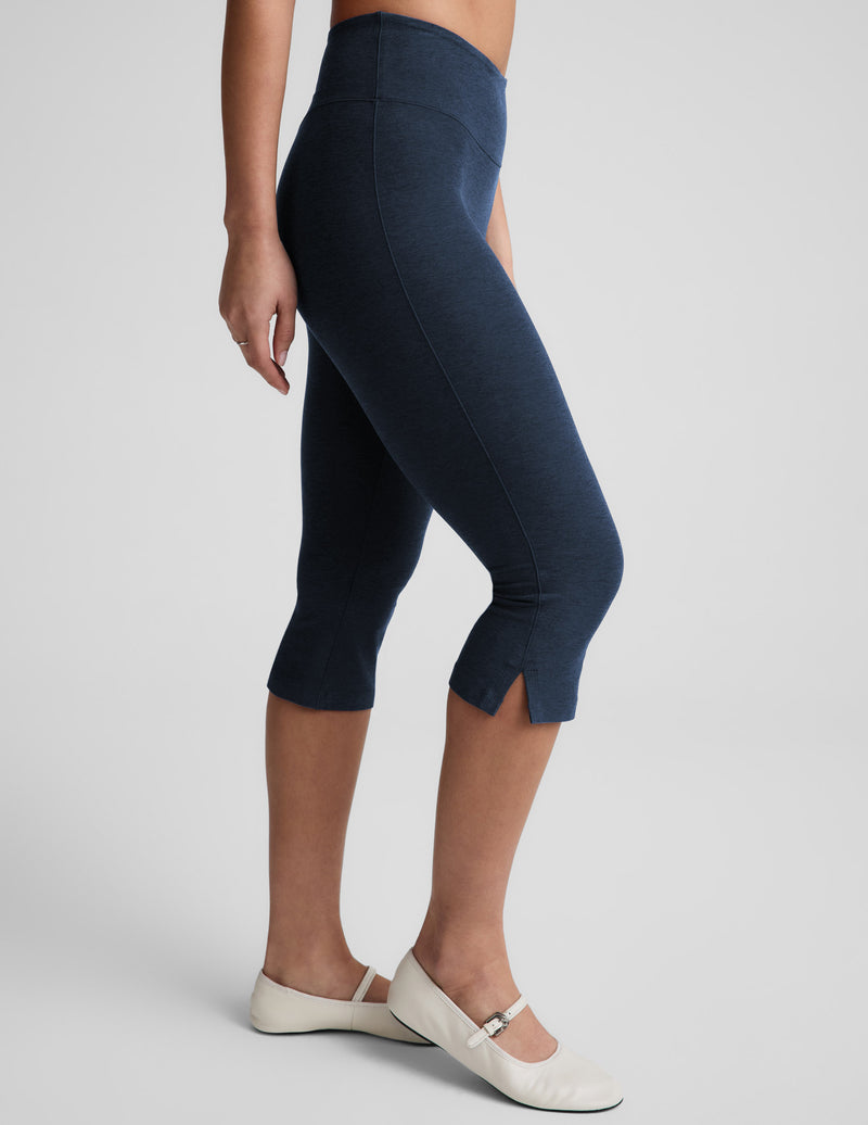 Spacedye™ Mid-Rise Slit Pedal Pusher Legging