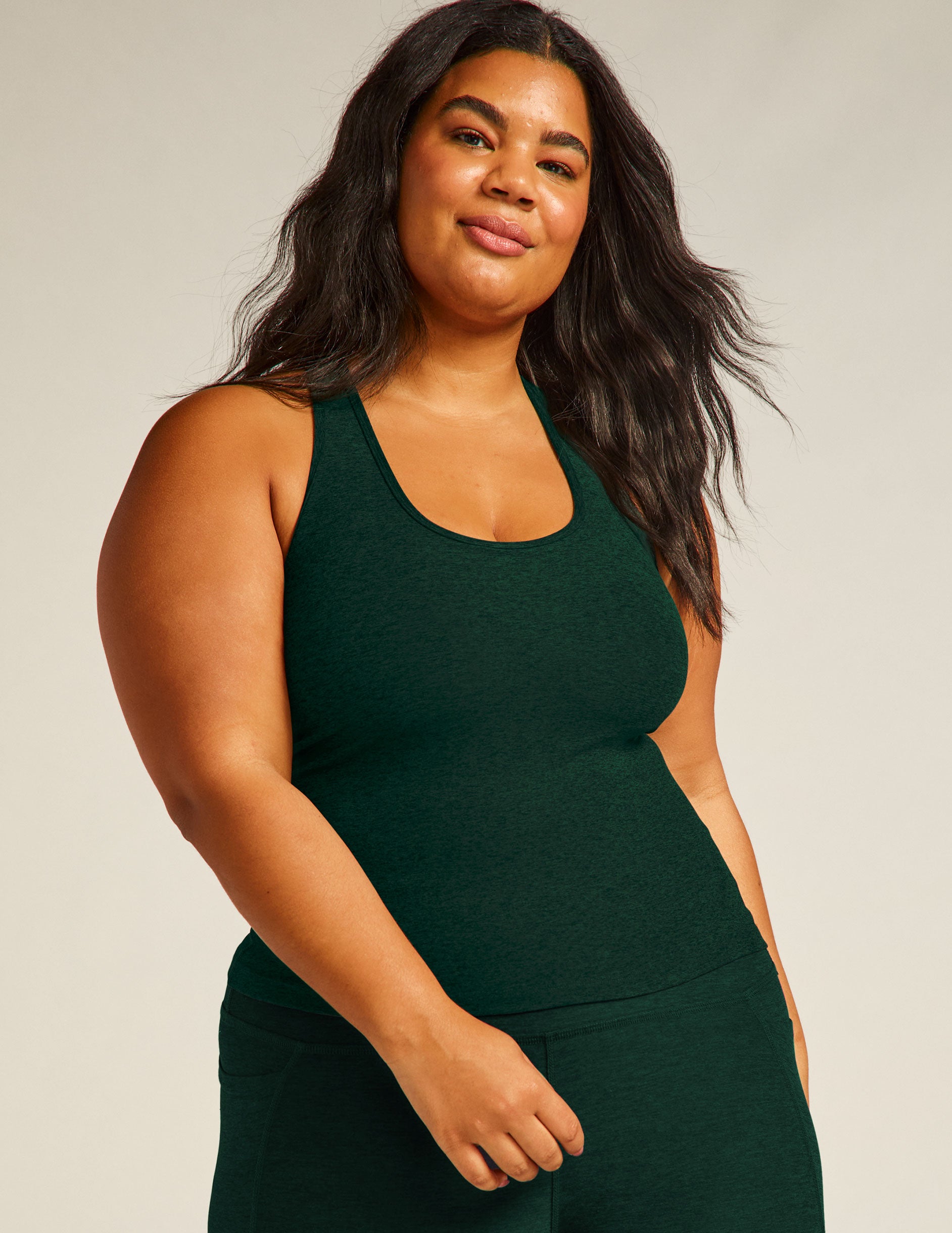 Fashion plus size racerback tank whole