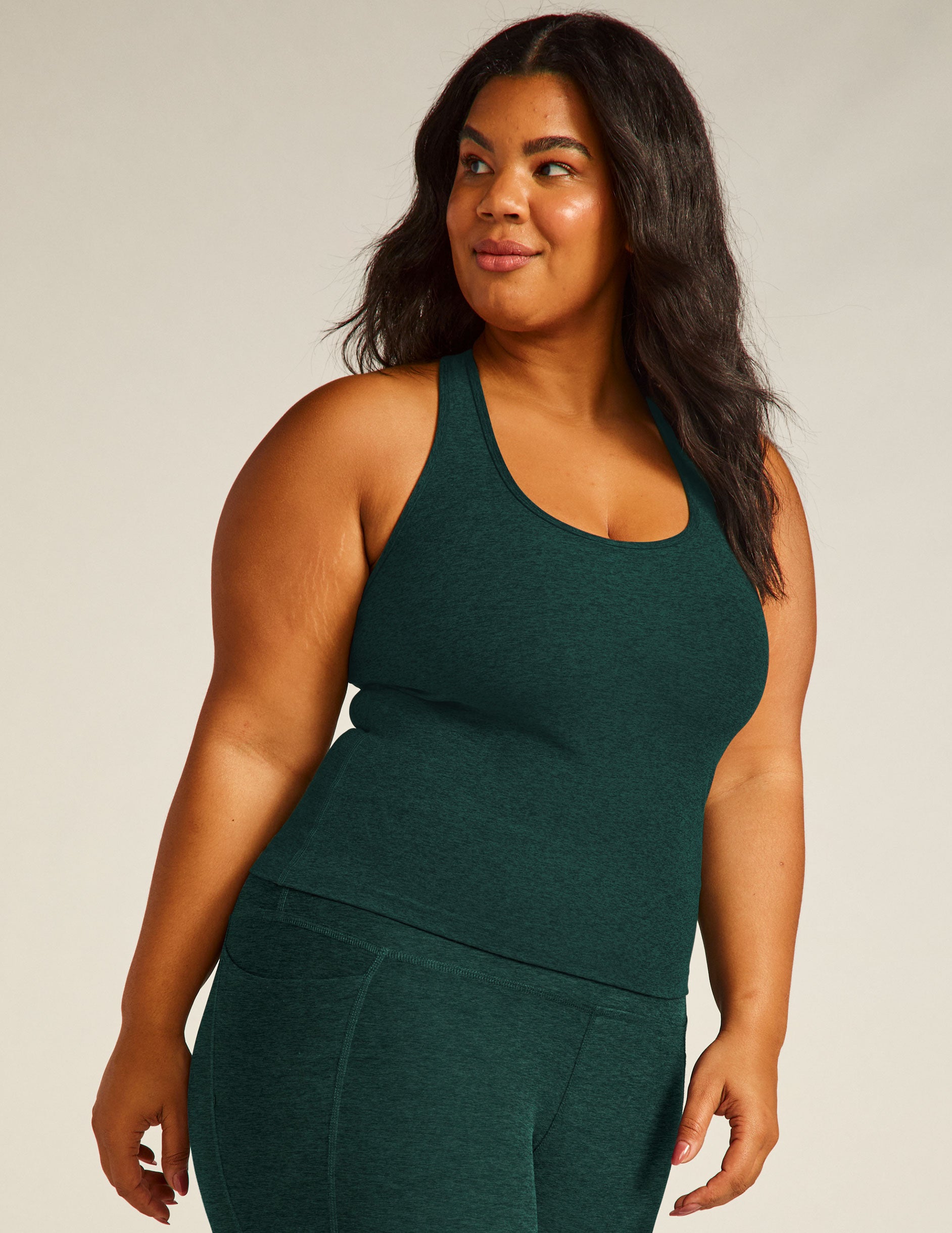 Plus size hotsell green tank top