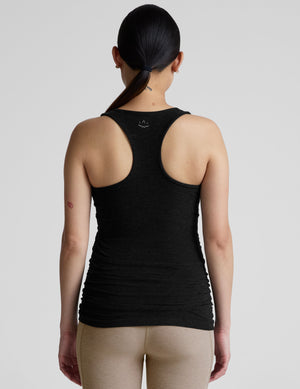 black maternity tank top