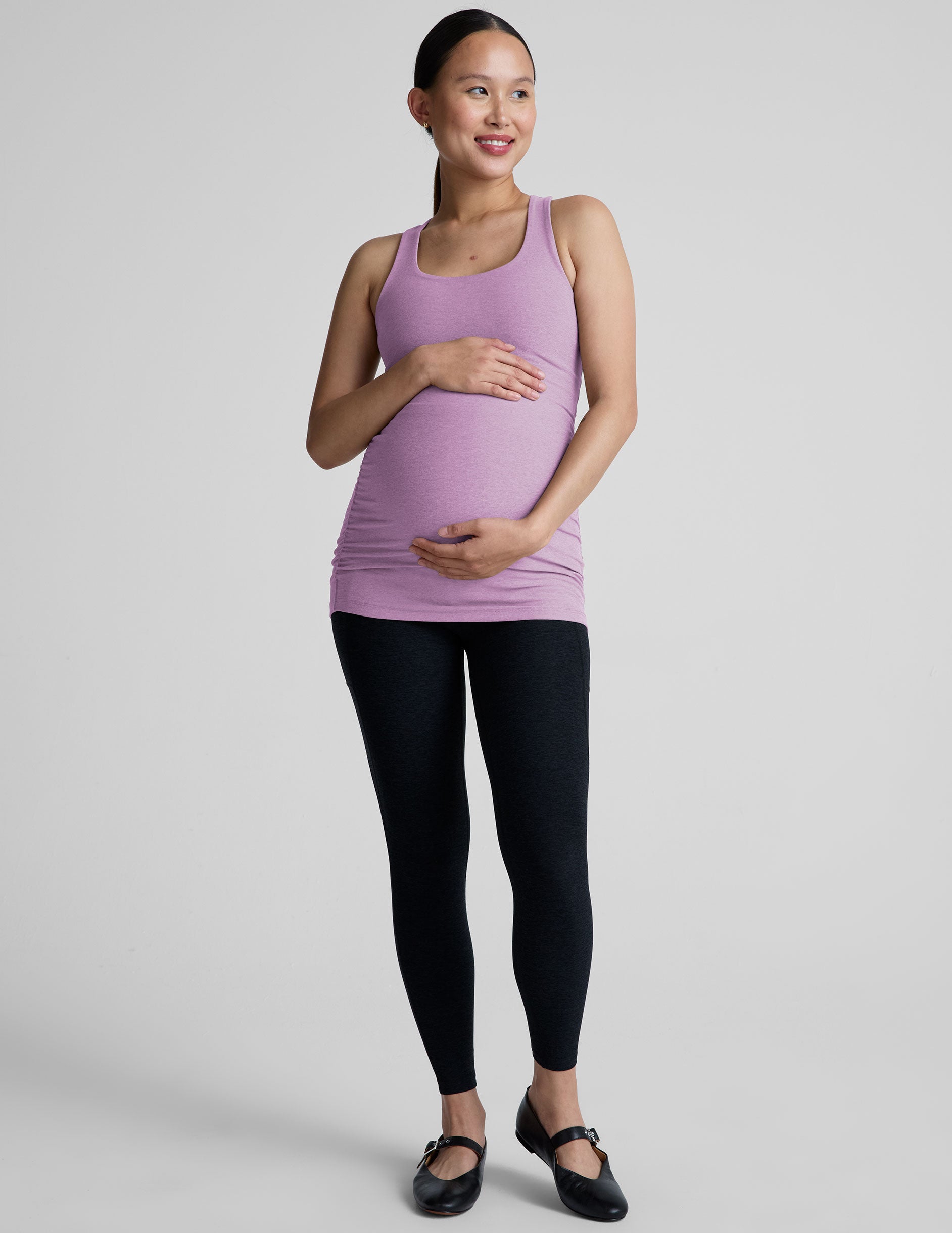 Spacedye Bases Covered Maternity Tank