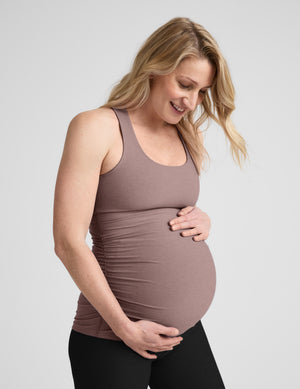Spacedye Bases Covered Maternity Tank