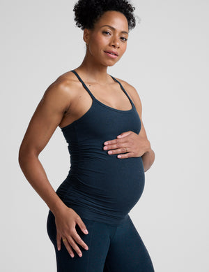 Spacedye Slim Racerback Maternity Tank