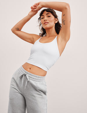 Spacedye On The Up Cropped Tank