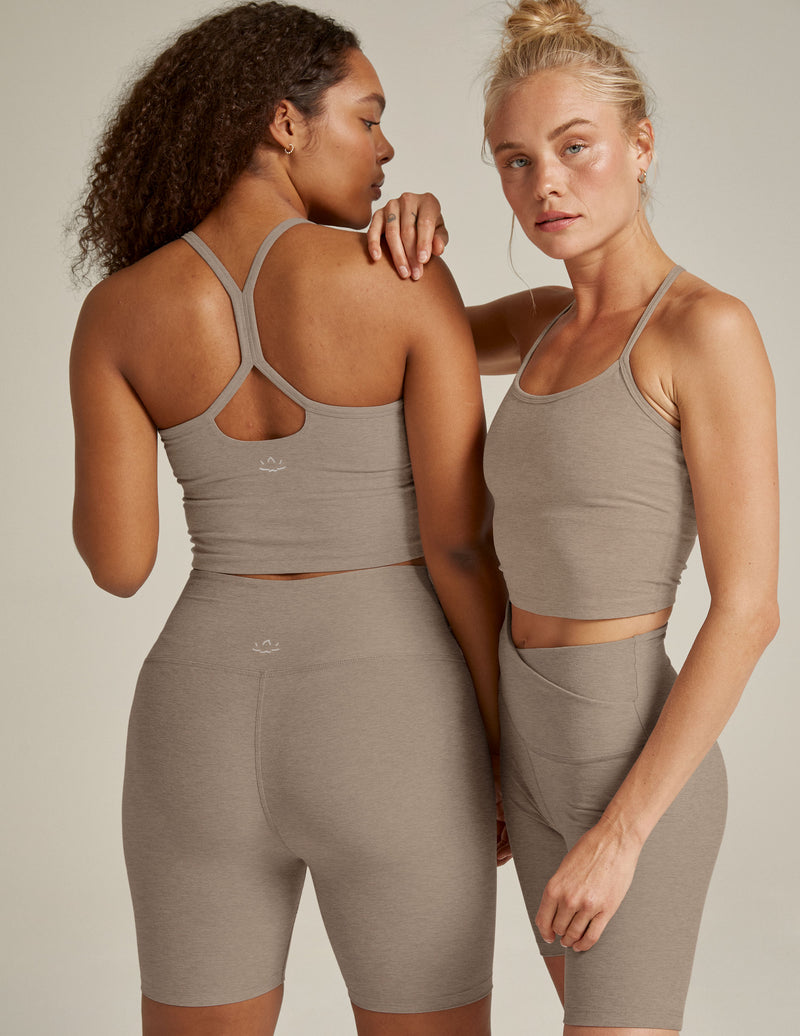 Spacedye™ Slim Racerback Cropped Tank