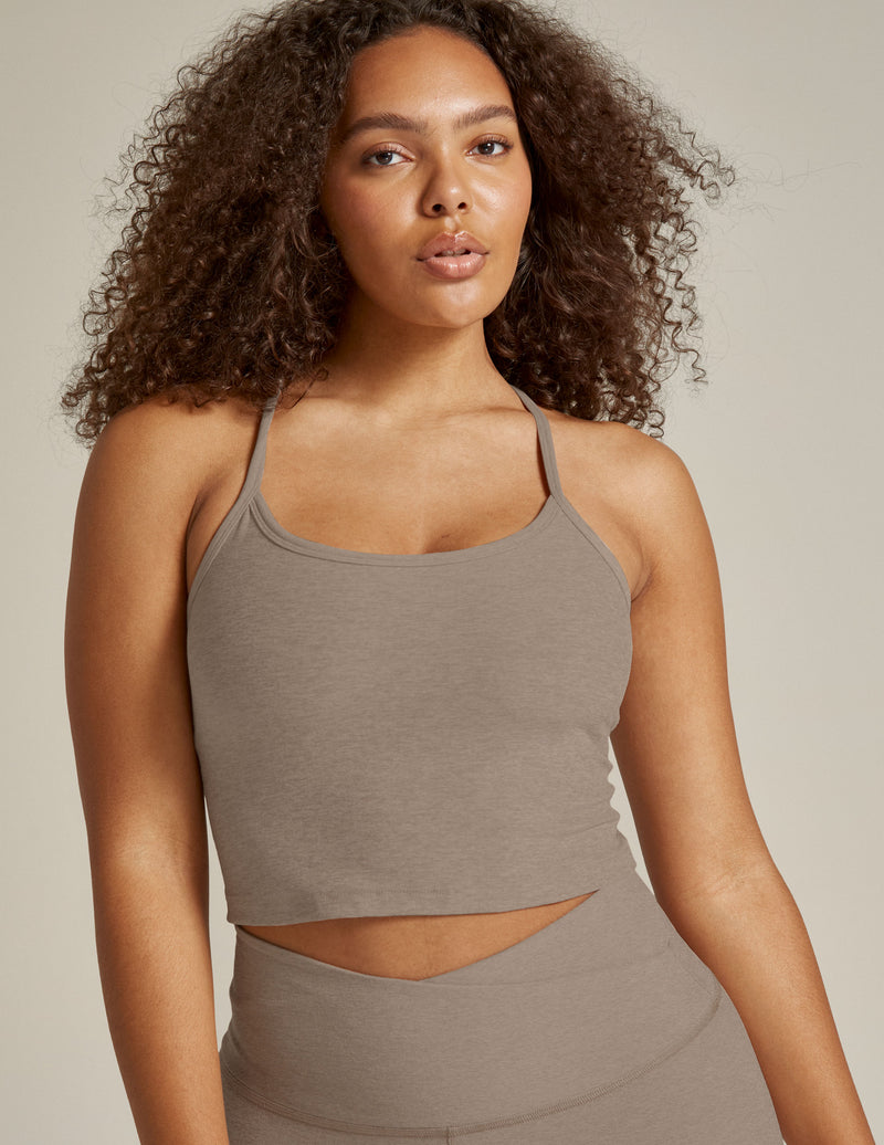 Spacedye™ Slim Racerback Cropped Tank