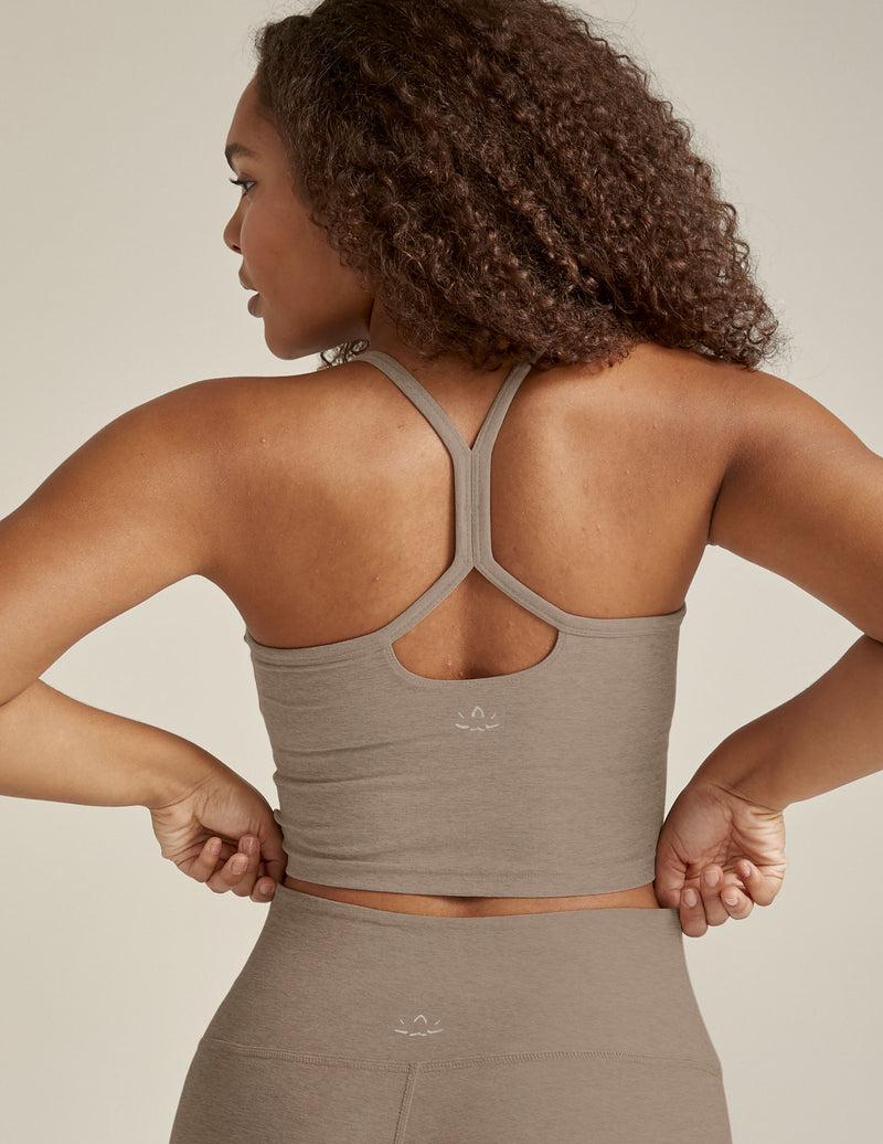 Spacedye™ Slim Racerback Cropped Tank