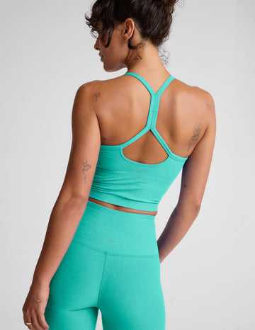 Spacedye Slim Racerback Cropped Tank