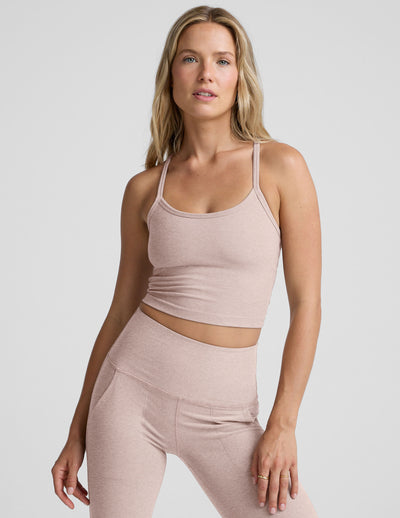 Spacedye™ Slim Racerback Cropped Tank