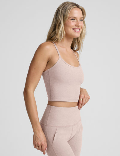 Spacedye™ Slim Racerback Cropped Tank