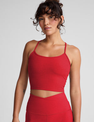 Spacedye Slim Racerback Cropped Tank