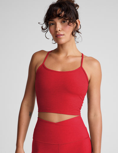 Spacedye™ Slim Racerback Cropped Tank