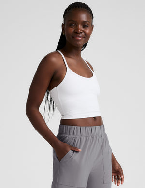 Spacedye Slim Racerback Cropped Tank