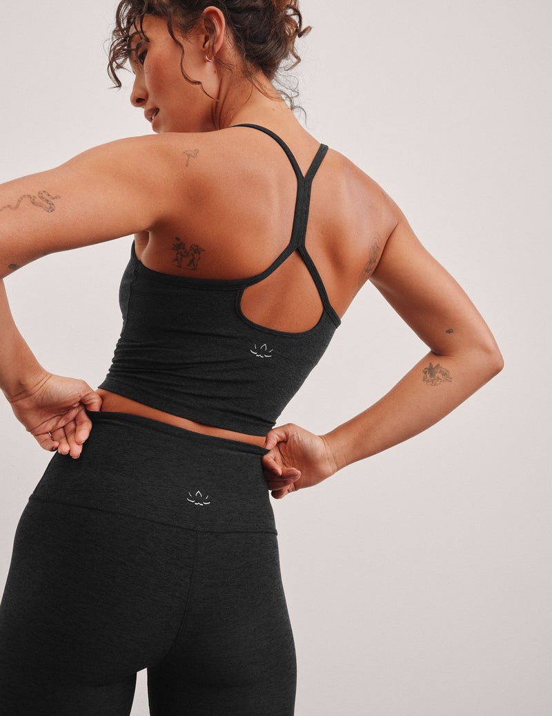 Spacedye™ Slim Racerback Cropped Tank