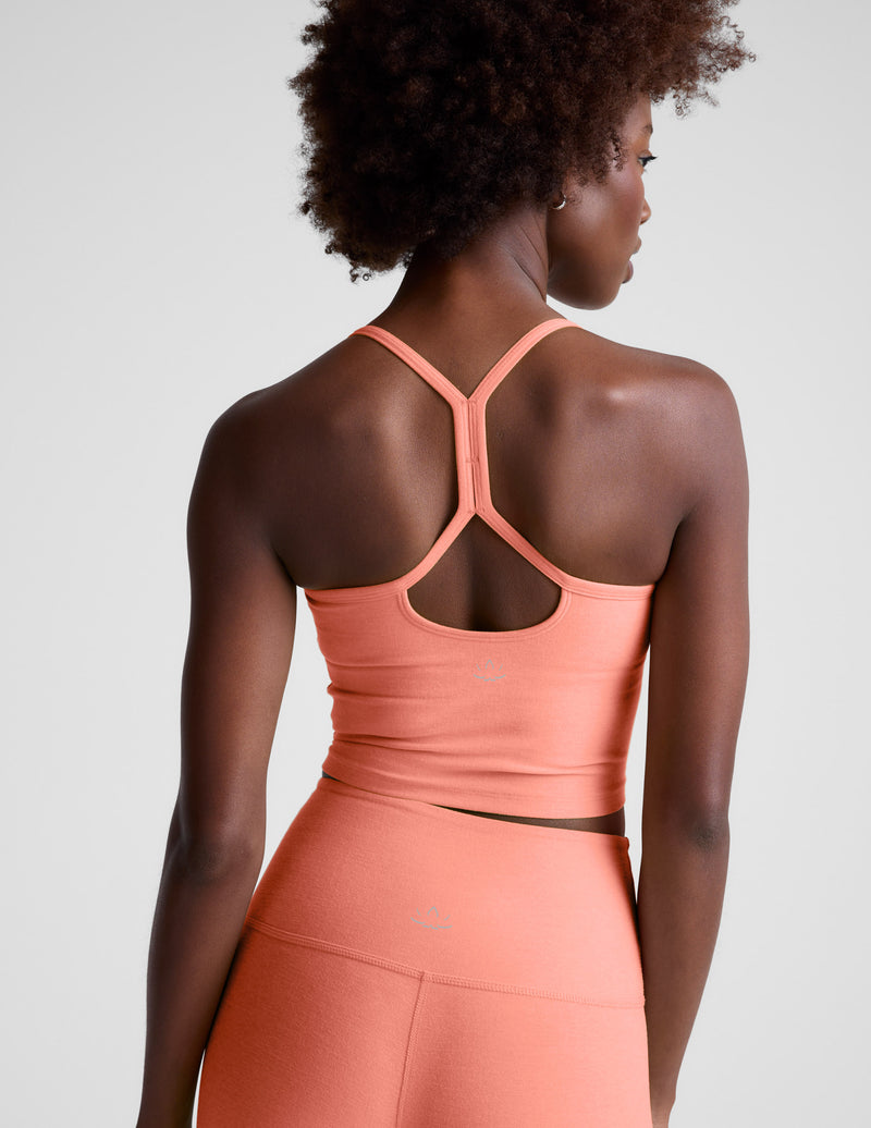 Spacedye™ Slim Racerback Cropped Tank