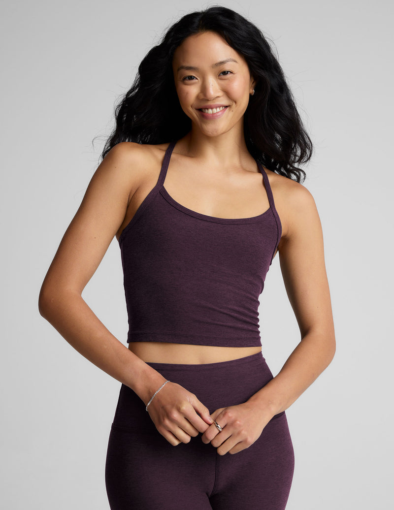 Spacedye™ Slim Racerback Cropped Tank