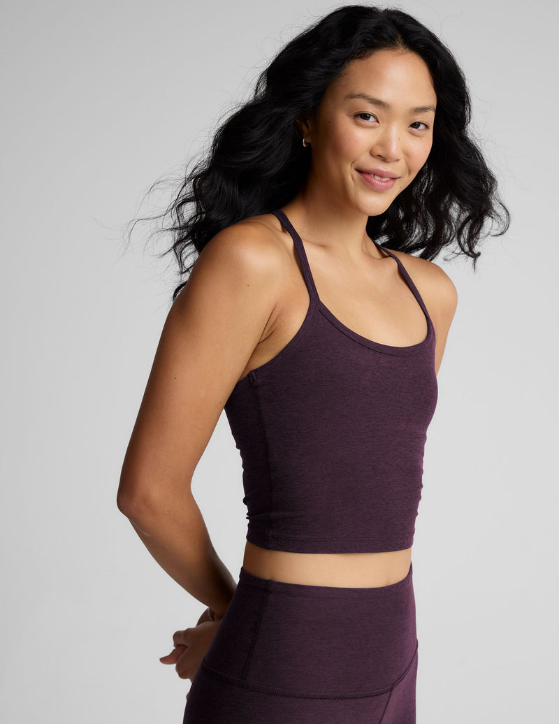 Spacedye™ Slim Racerback Cropped Tank