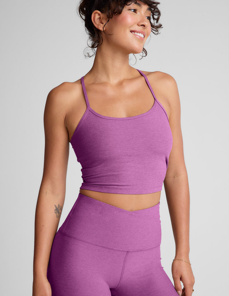 Spacedye™ Slim Racerback Cropped Tank