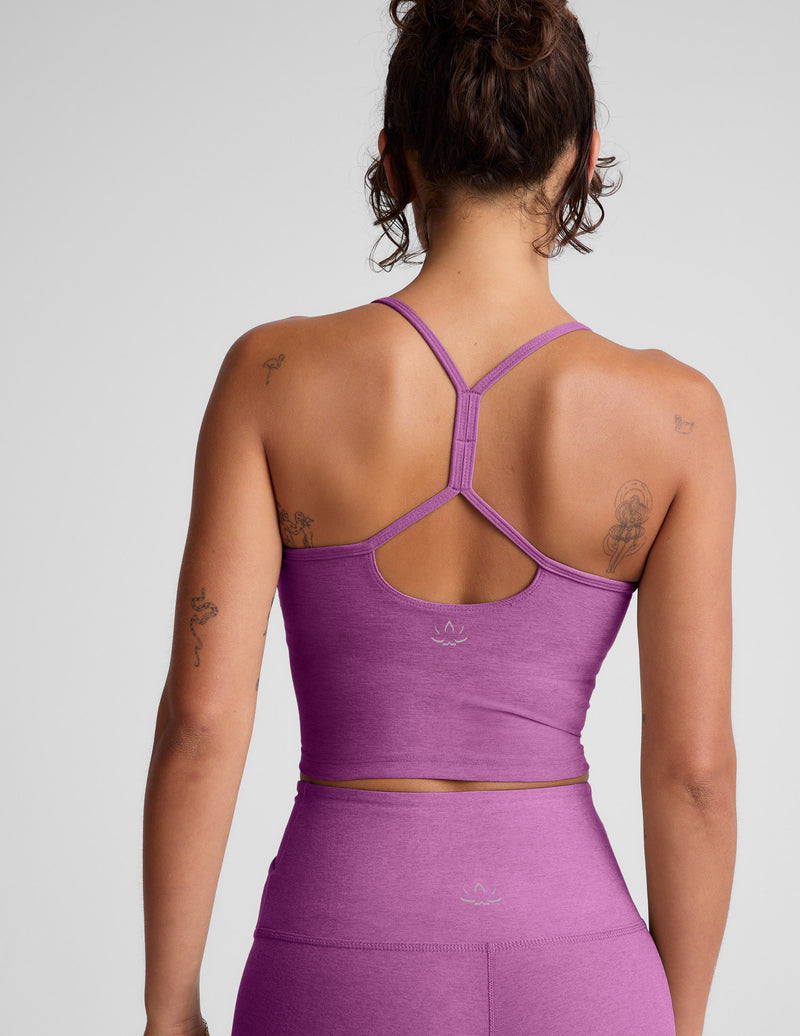 Spacedye™ Slim Racerback Cropped Tank