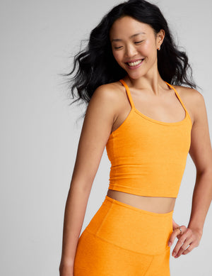 Spacedye Slim Racerback Cropped Tank