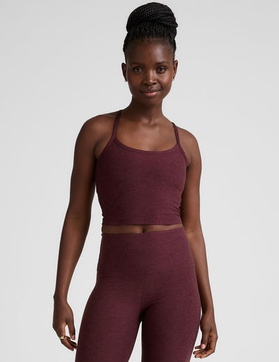 Spacedye™ Slim Racerback Cropped Tank